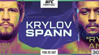 Just the Tip with Uncle Weezy: UFC Vegas 70 Krylov vs Spann