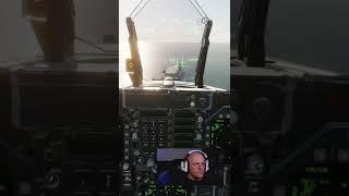 DCS World 2022: Terrible Aircraft Carrier Landing #shorts