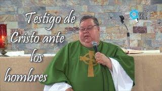 Testigo de Cristo ante los hombres