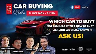 Weekly LIVE Car Buying Q&A | Evomalaysia.com (21/10/2024)