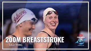 Lilly King Untouchable in 200M Breaststroke | TYR Pro Swim Series Fort Lauderdale