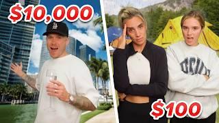 $10,000 vs $100 HOLIDAY FAMILY CHALLENGE