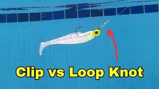 Do Fishing Clips Affect Lure Action? (Pool Test)