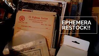 Junk Journal Ephemera Restock, Ephemera Packs for Sale