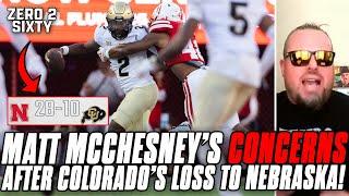 Matt McChesney's CONCERNS After Colorado's LOSS To Nebraska!