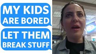 Karen GOES OFF on me after I STOP HER KIDs from DESTROYING a CRUISE SHIP'S PROPERTY - Reddit Podcast