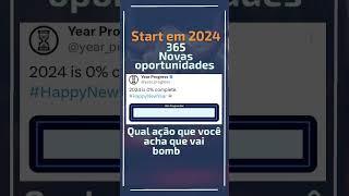 Comente qual ação que vai bombar em 2024? #bolsadevalores #mercadofinanceiro #ibov #b3