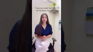 Free bachelors in Germany | Learn German | German classes | Develop German Skills