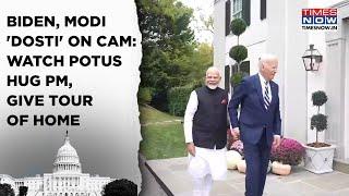 Modi-Biden Meet Ahead Of Quad: In Visuals- Warm Hug, Handshake, POTUS Gives PM Tour Of Delaware Home