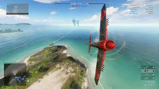 Zero A6M5 Plane Gameplay | Pacific Storm Map | 50-0 | Battlefield V Zero A6M5 Full Gameplay