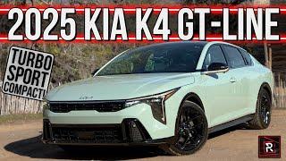 The 2025 Kia K4 GT-Line Stings The Competition With Turbo Power & A Sporty Design