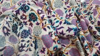 Kalamkari Pure Pashmina Shawl by Kashmir Treasuries