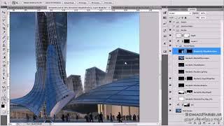 آموزش نورپردازی فضای خارجی در شب vray 3ds max فارسی