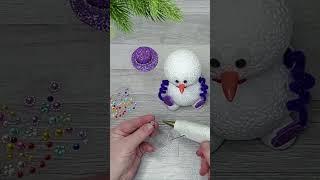 НОВОГОДНИЕ ПОДЕЛКИ своими руками️СНЕГОВИК.МК на КАНАЛЕ.DIY Christmas crafts#новогодниеподелки