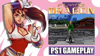 Virtual Hiryuu no Ken (Flying Dragon) - PS1 Gameplay - Kate - Arcade Mode