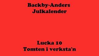 Lucka 10 Tomten i verksta'n