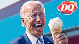 I asked ai to make a Joe Biden dairy queen commercial