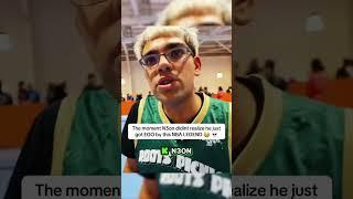 The moment N3on didn't realize he just got EGO by this NBA LEGEND  