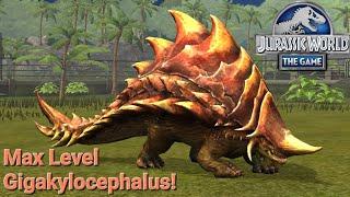 Max Level Gigakylocephalus! (Jurassic World The Game)