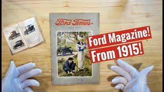 Estate Sale Finds Episode 1 - 1915 Factory Ford Magazine