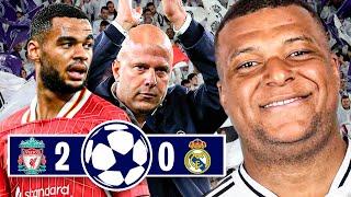 OTRO RIDÍCULO DEL MADRID - EL LIVERPOOL LES GANA 2-0 Y HORRIBLE MBAPPÉ