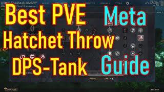 The Best PVE Hatchet Throw Meta Build Guide for Raids in New World: Aeternum ️ Hive of Gorgons