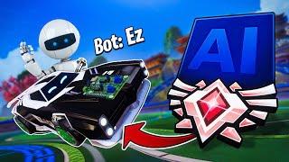 Juego contra un BOT que es mejor que un GRAN CAMPEON! Rocket League