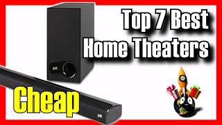  TOP 7 BEST Budget Home Theaters Systems on Amazon [2024][Cheap] Projectors / Amplifiers