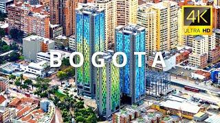 Bogota, Colombia  in 4K ULTRA HD 60FPS Video by Drone