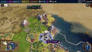 Civilization VI On SwitchMan -I Think Tamar Wants War With Basil