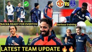 BREAKINGYoro,SHAW, Dalot&Antony| MAN UNITED TRAINING NEWS ahead of EVERTON TOWN#manutdnewstoday