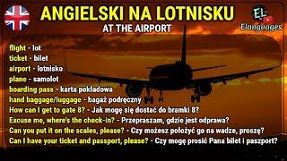 Angielski na lotnisku i w samolocie ️ zwroty i słówka - At the airport English