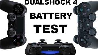 Dualshock 4 Battery Test (Light Bar & DS3 Battery)