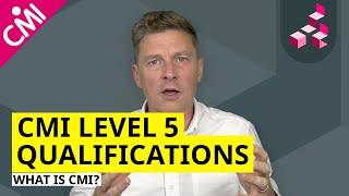 CMI Level 5 Qualifications - What is CMI Level 5? with Crescente