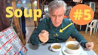 Soup Number 5. Exotic Filipino street food. Soup #5. Manila.