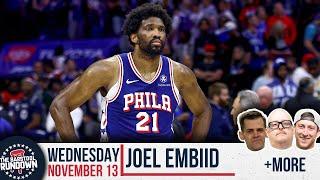 Joel Embiid is Never Playing a Back-to-Back Again - Barstool Rundown - November 13th 2024