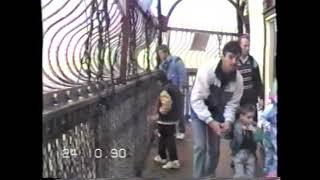 Blackpool tower top ride and views October 24th 1990 video by Colin Prosser