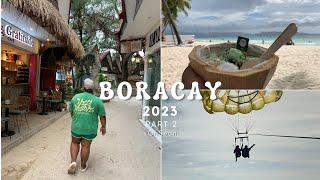 Boracay Vlog| Island Tour, Parasailing, Chill Day & Food Trip | Part 2 | OhSean