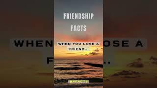 when you lose a friend… #4facts #facts #shorts