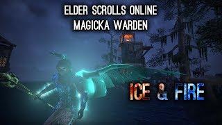 Magicka Warden Build PvE "Ice & Fire" - Morrowind ESO