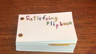 Satisfying Flipbook | Andymation flipbook kit