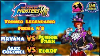 KOF '98 Torneo LegendarioFecha #3 ​MrYama​​JuniorPark​ / EDKOF-PE​​Alex_Coronel​ FT15