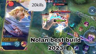 Nolan 1 hit build - Nolan best build 2023