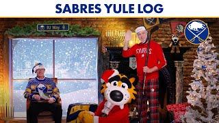 Sit Back, Relax, & Enjoy The Buffalo Sabres Yule Log | Happy Holidays