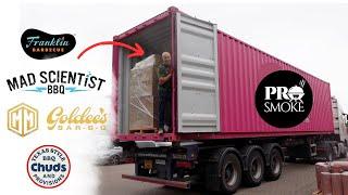 This Container Delivered Some Of The Best BBQ Pits In The World!