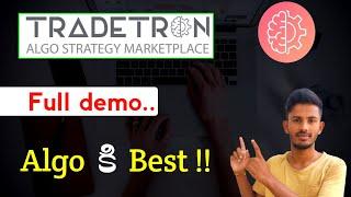 Trade tron algo software full demo in telugu |   #tradetron #algotrading