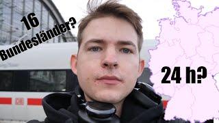 Alle 16 Bundesländer an einem Tag mit dem Zug? | Schafft man das?