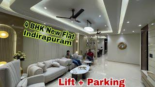 4 BHK New Flat in Indirapuram | Ready To Move | Lift plus Parking | New 4Bhk Builder Flat Sale