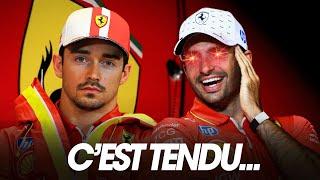  Charles Leclerc n'en peut plus de Carlos Sainz...