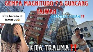 GEMPA 7,5 SRllTAIWANllBERPOTENSI TSUNAMI